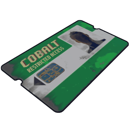 Зеленая ключ-карта